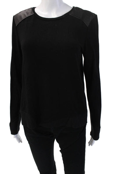 Generation Love Women Pullover Sweater Black Long Sleeve Size M