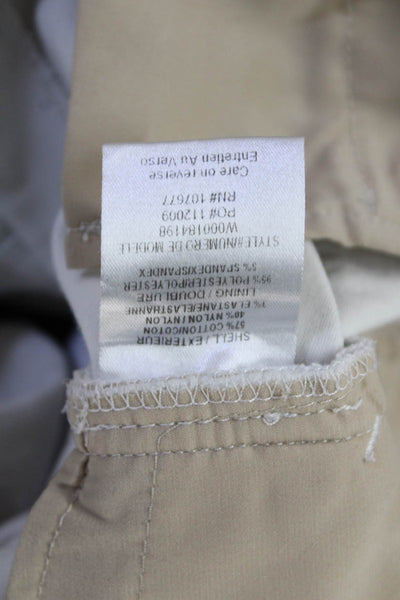 Alice + Olivia Womens Chino Shorts White Size XS