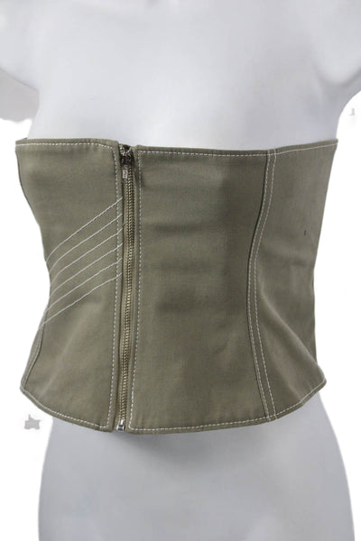 Jane/Wade Womens Sleeveless Cotton Top Size 2
