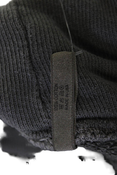Christina Lehr Womens Dark Gray Mock Neck Pullover Sweatshirt Size One Size