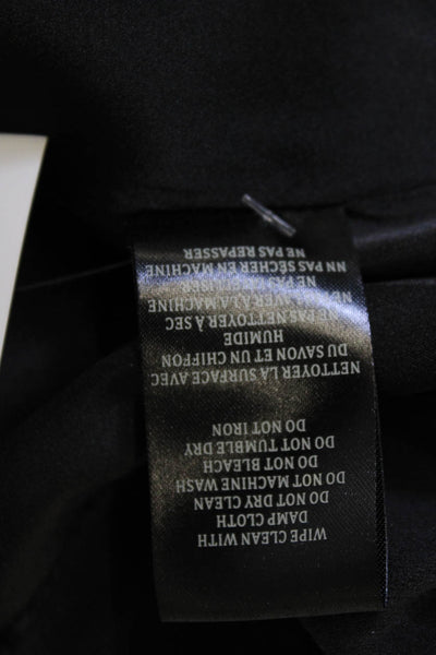 BLANKNYC Womens Motorcycle Jacket Black Zip 90% Polyester 10% Spandex Size S