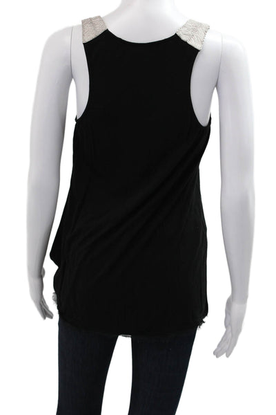 Twelfth Street by Cynthia Vincent Women Black Camisole Sleeveless Size S