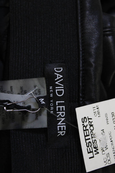 David Lerner Womens Ankle Jeggings Black Size M