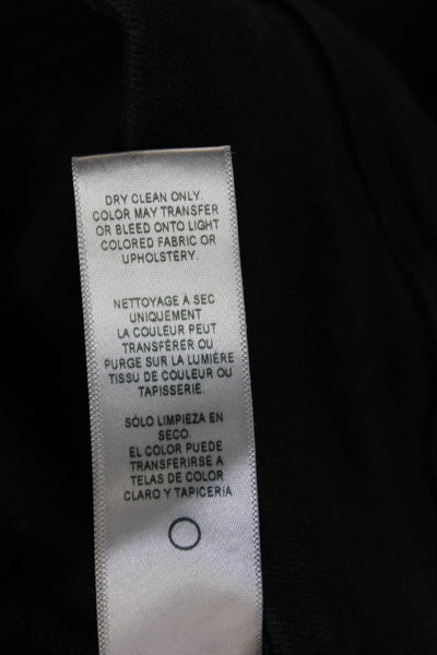 Frame Womens Cropped Black Pants Low Rise 90s 26in Inseam Size 1