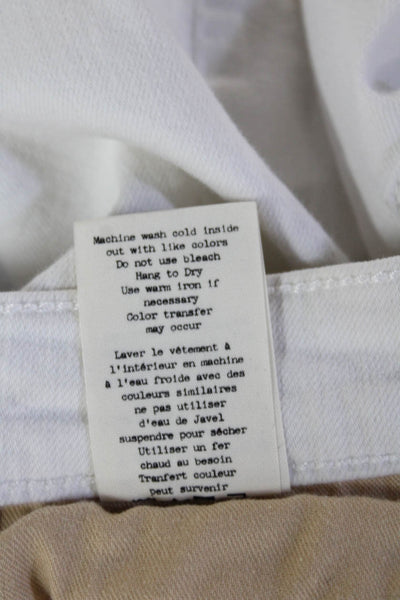Rag & Bone Jean Womens Ankle Skinny White Jeans Size 24
