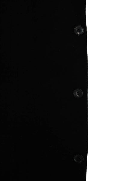 Boss Hugo Boss Mens Black Cotton Blazer Classic Collared Size 44