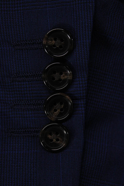 Ralph Ralph Lauren Men 2 Piece Dark Blue Wool Stretch Suit Jacket Size 40