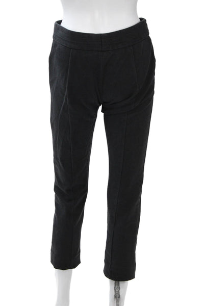 Tory Burch Womens Cropped Ankle Dress Pants Black Size 30