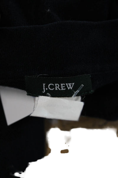 J Crew Womens Dark Blue V Neck 3/4 Sleeve Basic T Shirt 100% Cotton Size XS