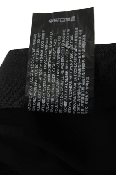 Theory Women Ankle Jeggings Black Check Size 0P