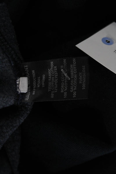 Isabel Marant Etoile Women Dark Blue Crew Neck Pullover Sweatshirt Size 34