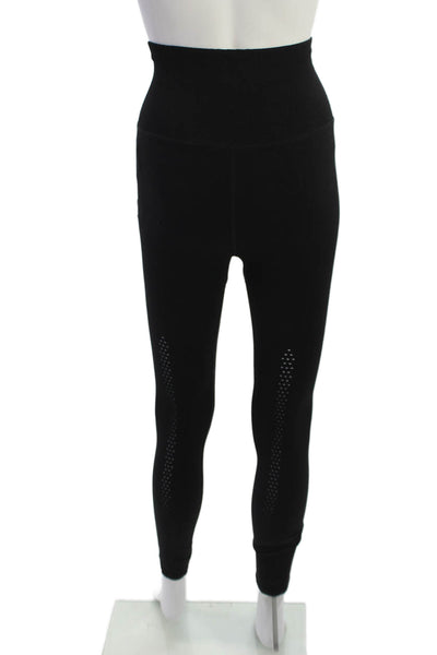 FP Movement Womens Ankle Jeggings Black Nylon Spandex Size XS