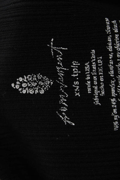 FP Movement Womens Ankle Jeggings Black Nylon Spandex Size XS