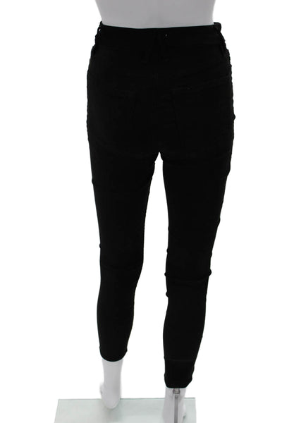 Good American Women Black Ankle Jegging Pants Size 2
