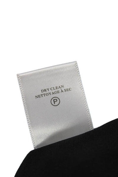 A.L.C. Womens Pleated Mini Skirt Black Size 6