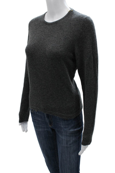 Gillian Hunter Cashmere Women Dark Gray 100% Cashmere Pullover Size XL