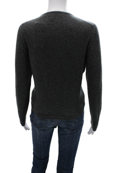 Gillian Hunter Cashmere Women Dark Gray 100% Cashmere Pullover Size XL