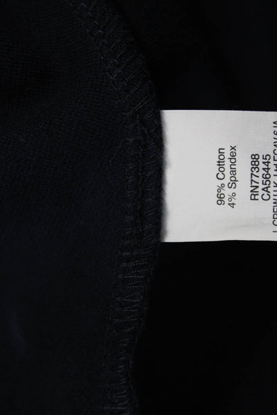 J Crew Women A-Line Shift Dress Black Silk Short Sleeve Round Neck Size 2