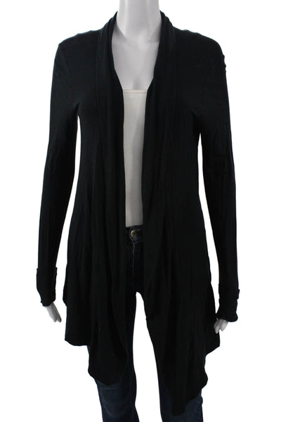 Theory Womens Cardigan Sweater Black Size M