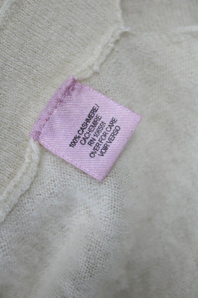 Calypso Saint Barth Womens Beige Cashmere Cardigan Long Sleeve Size XS