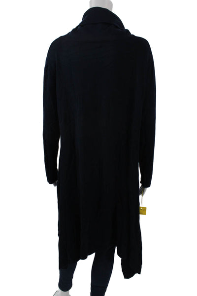 Sophy Curson Womens Dark Blue Turtleneck Pullover Sweater Size M