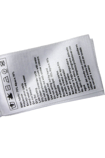 Ba&Sh Womens Pullover Turtleneck Sweater White Long Sleeve Size XS