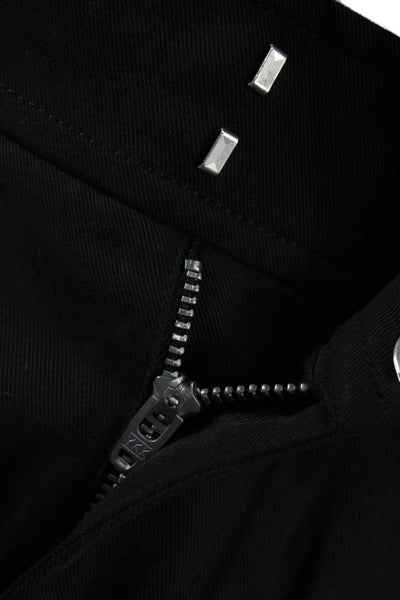 Everlane Women Chino Shorts Black Tencel Cotton Size 0