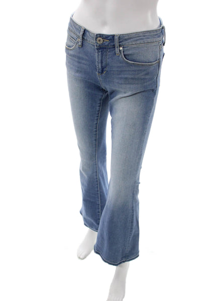 Articles of Society Women Bootcut Flared Light Blue Mid-Rise Jeans Size 26