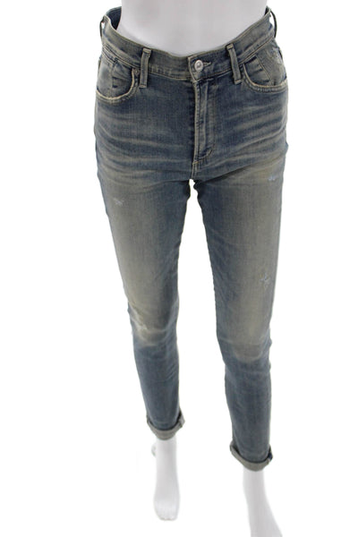 Citizens of Humanity Womens Ankle Skinny High Waist Blue Jeans Size 27