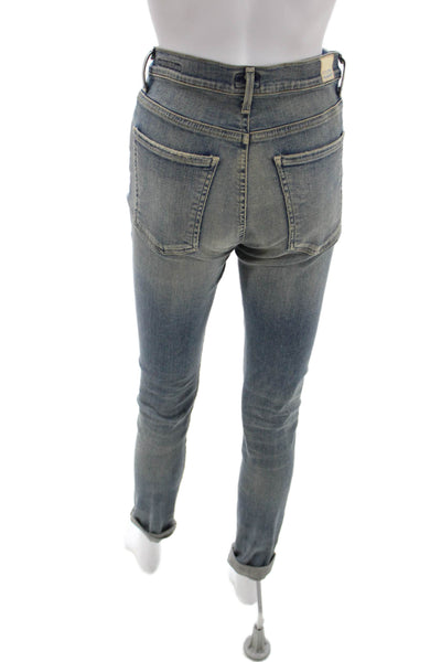 Citizens of Humanity Womens Ankle Skinny High Waist Blue Jeans Size 27