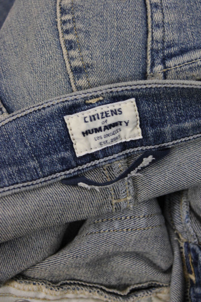 Citizens of Humanity Womens Ankle Skinny High Waist Blue Jeans Size 27