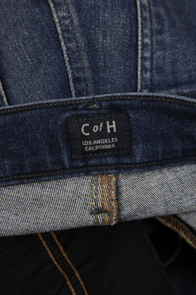 Citizens of Humanity Women Ankle Skinny Jeans Dark Blue Mid Rise Size 27