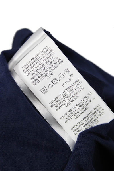 Polo Ralph Lauren Women T-Shirt Dress Dark Blue Cotton Short Sleeve Size M