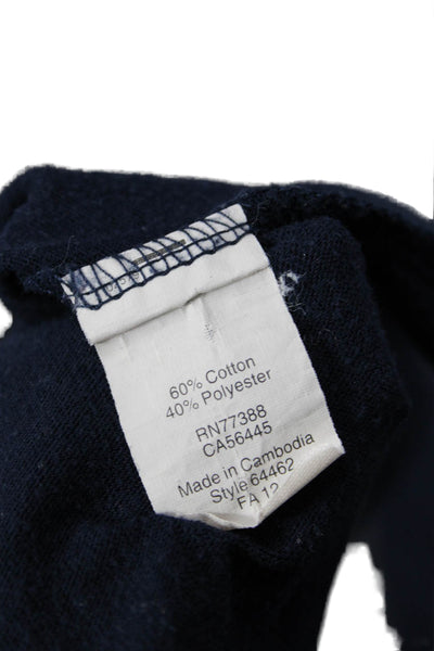 J Crew Womens Cardigan Sweater Dark Blue Long Sleeve Size XS