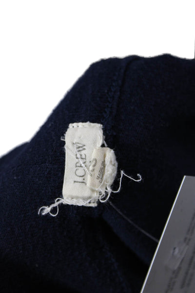 J Crew Womens Cardigan Sweater Dark Blue Long Sleeve Size XS