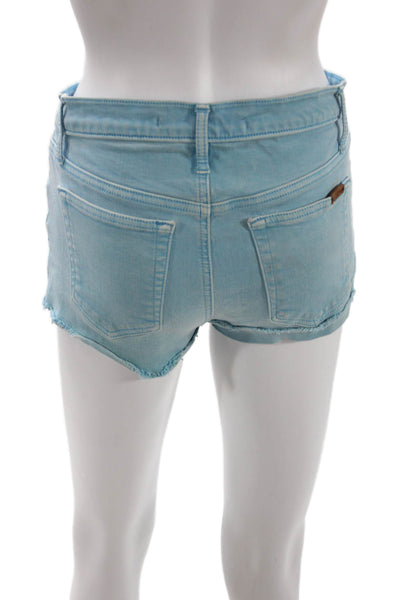 Joes Jeans Women Light Blue Beach Shorts Button Closure Size 27