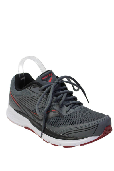 Saucony Mens Echelon 8 Running Athletic Sneakers Shoes Dark Gray Size 8.5