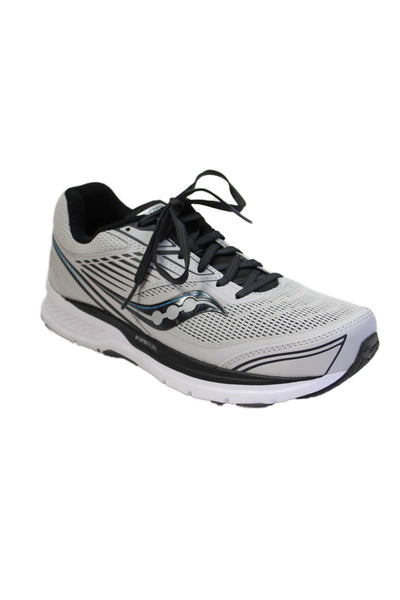Saucony Mens Echelon 8 Running Athletic Sneakers Shoes Gray Size 8.5