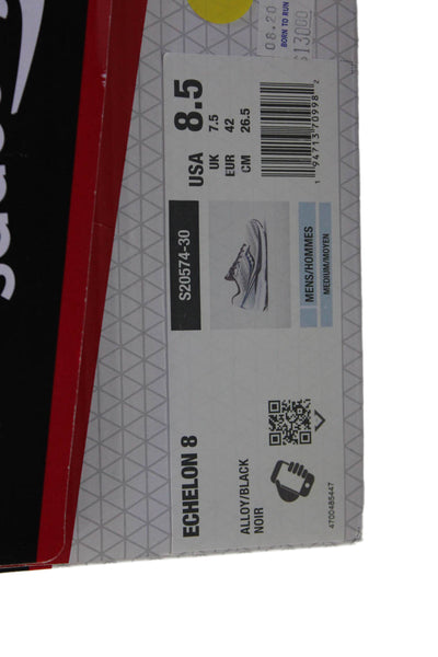 Saucony Mens Echelon 8 Running Athletic Sneakers Shoes Gray Size 8.5