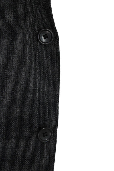Bonobos Men Dark Gray 100% Wool Suit Jacket Button Collared Classic Size 42