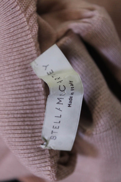 Stella McCartney Womens Beige Bodycon Sweater Dress Size 38