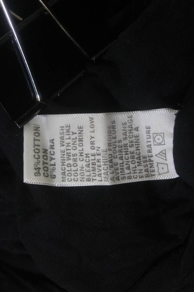 James Perse Womens Bandage Mini Skirt Black Size 1