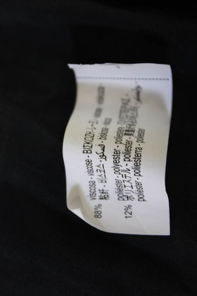 Zara Womens Maxi Sundress Black Square Neck Sleeveless Viscose Size XS