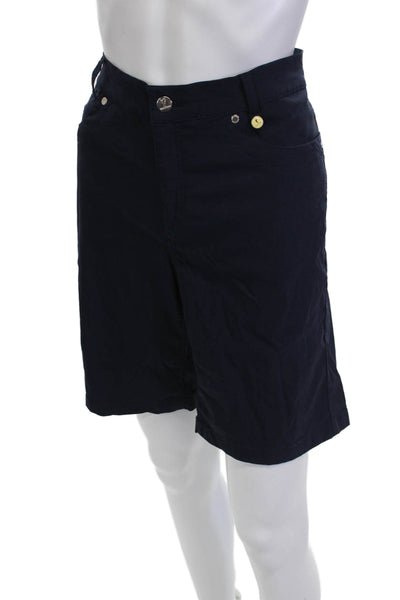 Golfino Mens Dark Blue Bermuda Shorts Size 12