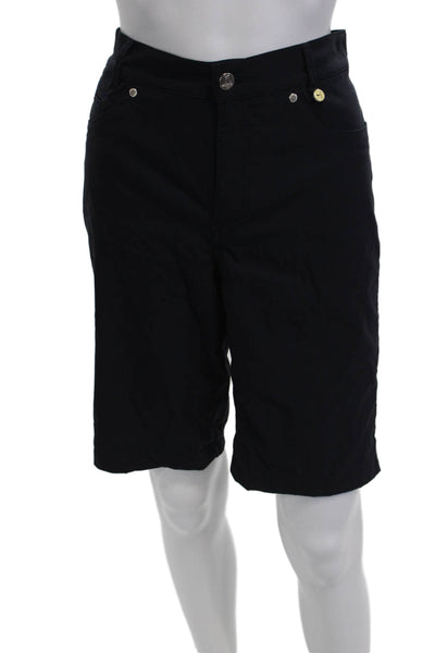 Golfino Mens Bermuda Shorts Black Size 12