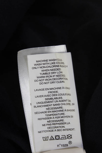 Polo Ralph Lauren Mens Dark Blue Cotton V-Neck Short Sleeve T-Shirt Size M