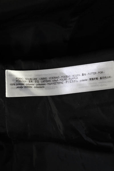 Zara Women Black Sleeveless V-Neck Vest Size XS