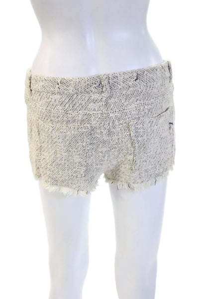 IRO Women Designer Beige Cotton Blend Shorts Size 1