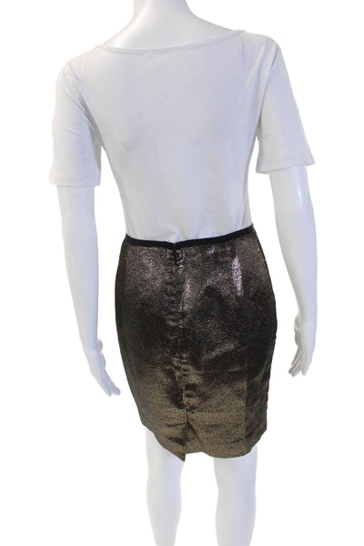 Tory Burch Womens Straight Pencil Skirt Black Size 2 Tall