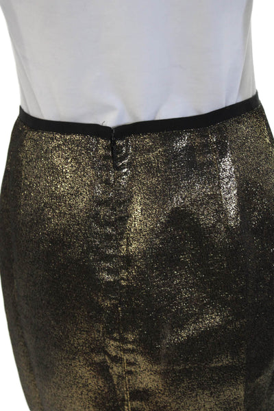 Tory Burch Womens Straight Pencil Skirt Black Size 2 Tall